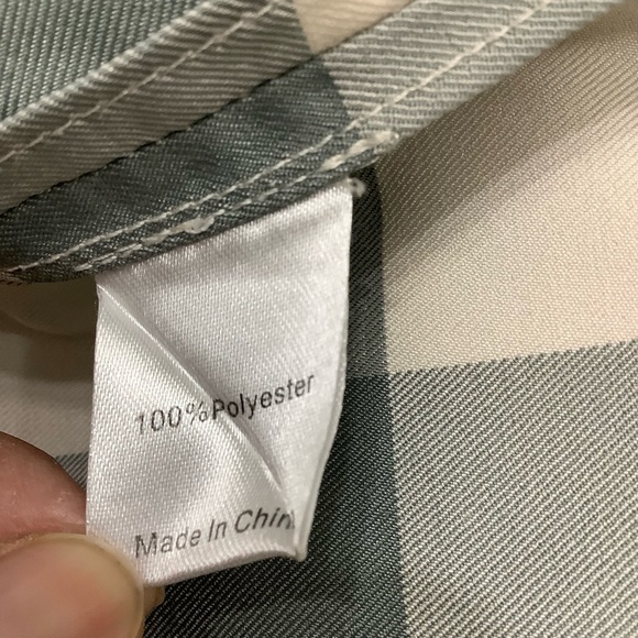 Tuckernuck Green and White Checkered Top - Picture 7 of 8